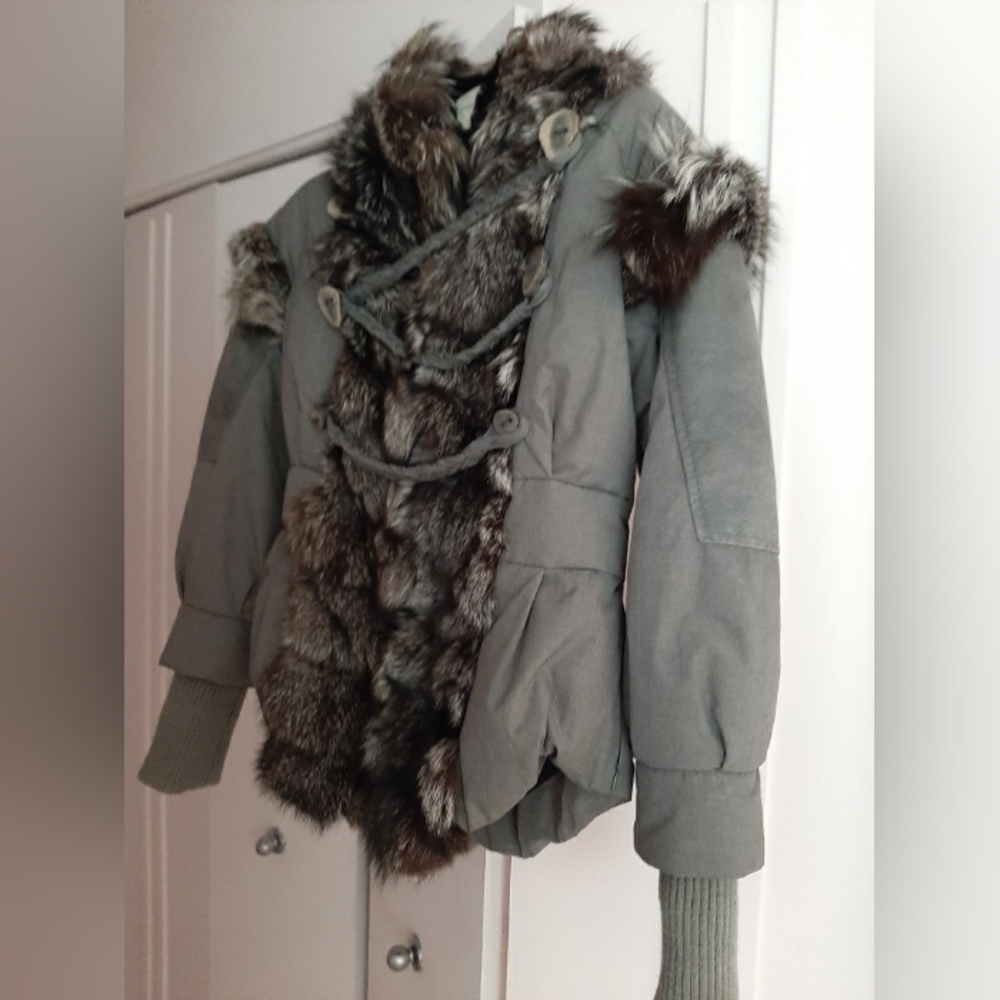 Original recycle fur coat